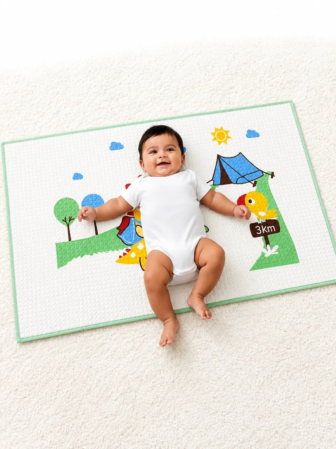 Air-Filled Waterproof Baby Cot Sheet