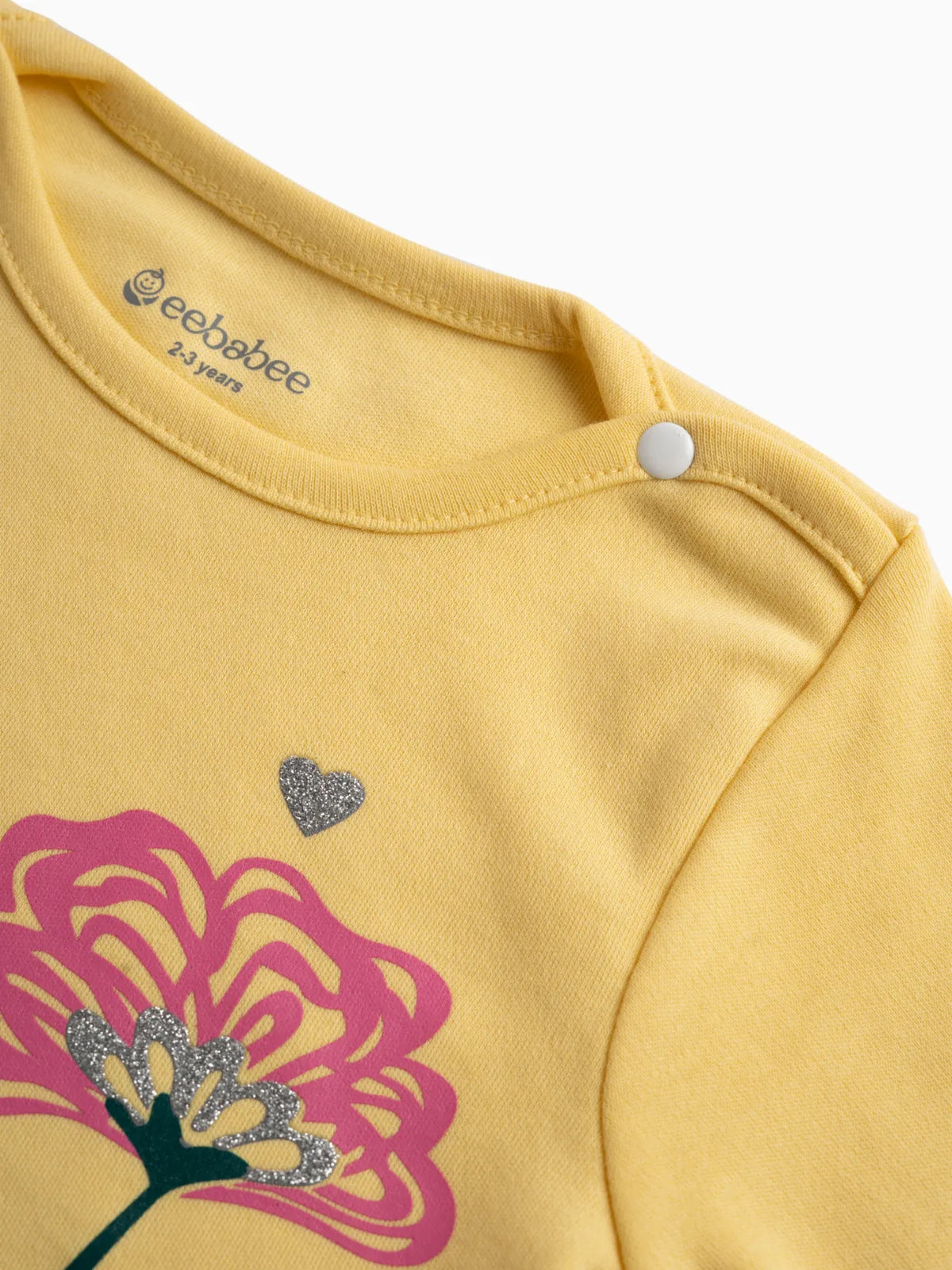 BABY GIRL LONG SLEEVE GRAPHIC TEE