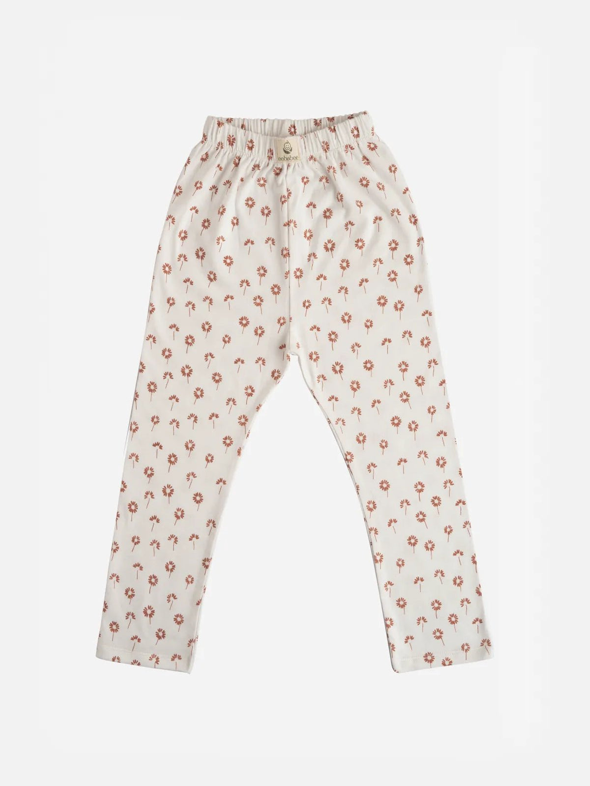 Black dot pattern in pink, flower pattern in white & graphic pattern in yellow leggings combo for baby girl - eebabee