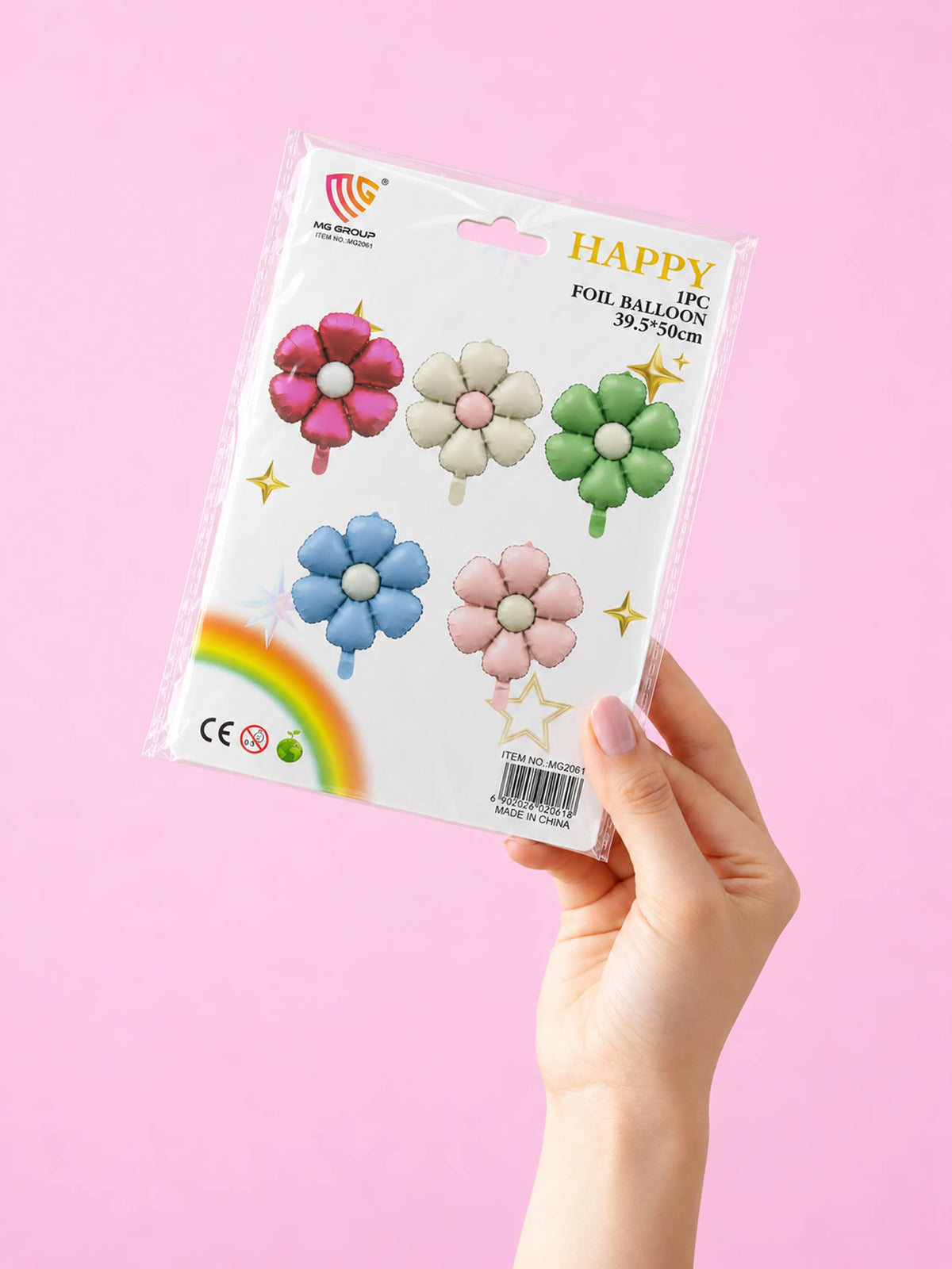 Daisy Flower Foil Balloon