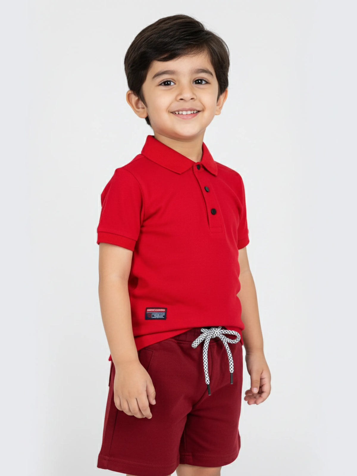 Smart Snap Polo Tees for Baby Boys